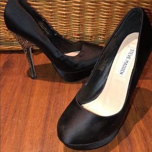 Steve Madden rhinestones heels